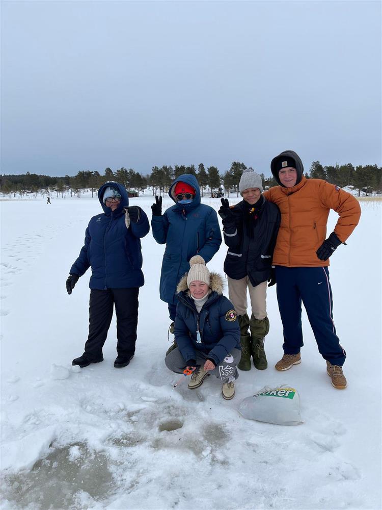 Pilking på Drevsjøen - Klikk for stort bilde