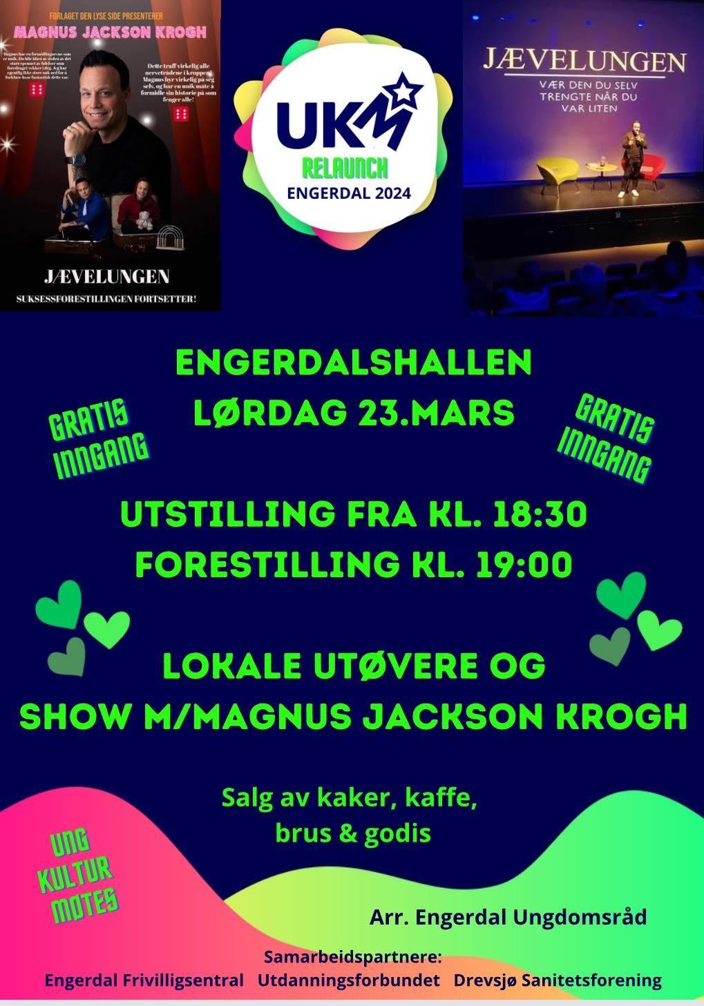 Program for show på UKM - Klikk for stort bilde